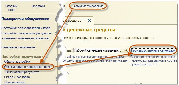 ���������������� ��������� � 1�:ERP ���������� ������������