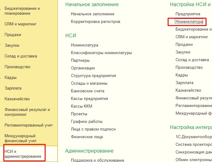 ���� ������ ������� � 1�:ERP, 1�:����������� �������������, 1�:���������� ���������